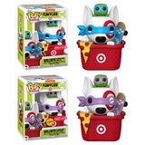 Funko Pop! Ad Icons Bullseye in ninja mask figure; Target exclusive collectible with chance of chase, from Shak's Pop Shop.