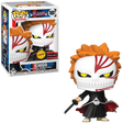 Funko Pop! Animation Bleach Ichigo Kurosaki Chase figure with Bankai Hollow Mask, AAA Exclusive collectible, detailed figure.