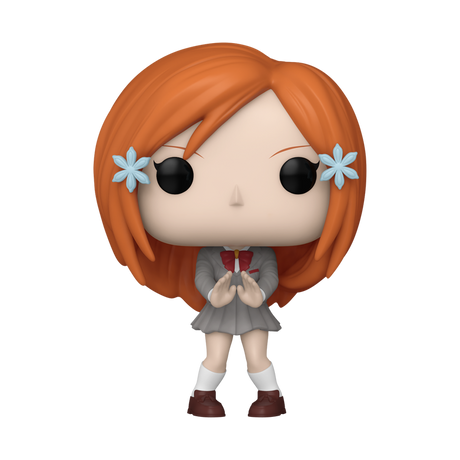 Funko Pop! Animation Bleach Orihime Inoue figure by Shak's Pop Shop, featuring her in her signature outfit and pose.