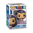 Funko Pop! Animation Captain Planet Gaia figure with SDCC 2023 sticker, collectible vinyl toy by Shak's Pop Shop.