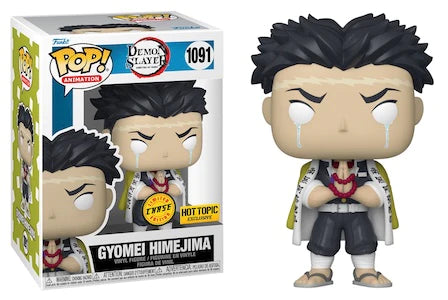 Funko Pop! Animation Demon Slayer Gyomei Himejima Chase figure, collectible vinyl toy with detailed character design.