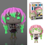 Funko Pop! Animation Demon Slayer Mitsuri Kanroji glow figure, collectible vinyl toy with vibrant details and exclusive design.