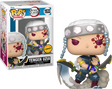 Funko Pop! Animation Demon Slayer Tengen Uzui Metallic Chase figure with detailed metallic finish and vibrant colors.