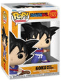 Funko Pop! Animation Goku with Nyoibo figure from Dragon Ball series, depicting Goku in signature pose with Nyoibo staff.