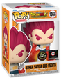 Funko Pop! Animation Dragon Ball Super Broly Super Saiyan God Vegeta Chase figure, collectible vinyl toy with vibrant colors