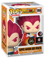 Funko Pop! Animation Dragon Ball Super Super Saiyan God Vegeta Chase figure by Shak's Pop Shop, detailed collectible toy.