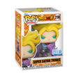 Funko Pop! Animation Dragon Ball Super Super Saiyan Trunks figure in box, featuring a stylized collectible toy from Shak's Pop Shop.