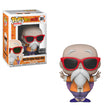 Funko Pop! Animation Dragon Ball Z Master Roshi figure with peace sign, FYE exclusive collectible by Shak's Pop Shop