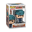 Funko Pop! Animation Ging Freecss figure with box imperfection, collectible toy from Hunter X Hunter series, by Shak's Pop Shop.