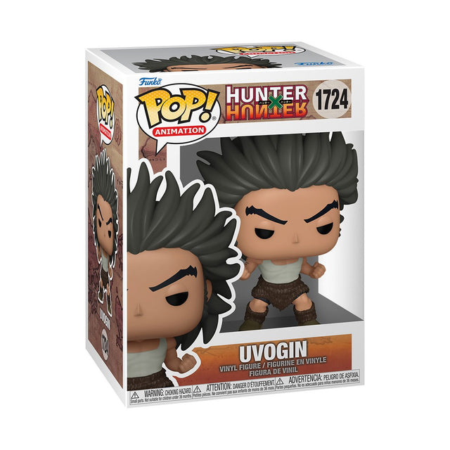 Funko Pop! Animation Uvogin figure from Hunter X Hunter, collectible vinyl toy with detailed character design, by Shak's Pop Shop.