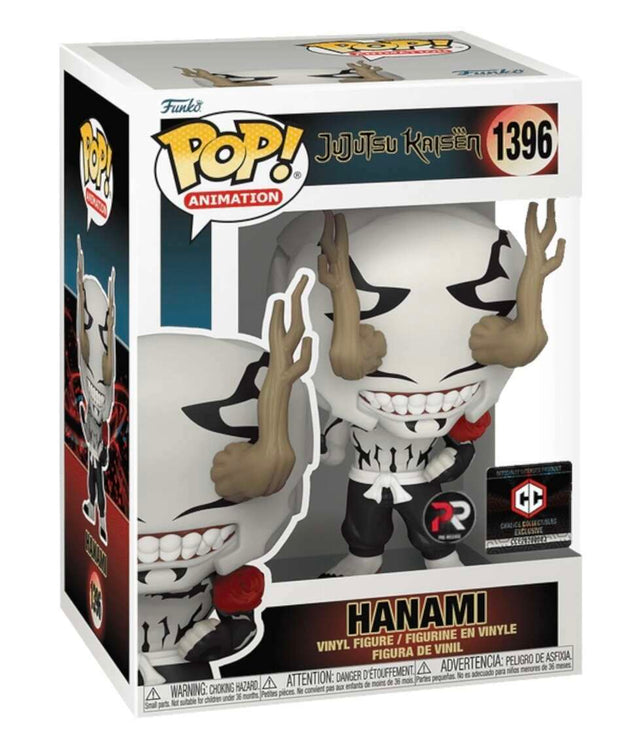 Funko Pop! Animation Jujutsu Kaisen Hanami figure, Chalice Pre-Release Exclusive, collectible toy with detailed design and vibrant colors