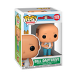 Funko Pop! Animation King of the Hill Bill Dauterive figure by Shak's Pop Shop, with detailed cartoon character design.