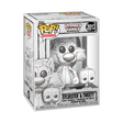 Funko Pop! Animation Sylvester and Tweety sketch deco figures from Looney Tunes, featuring detailed cartoon character designs.