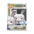 Funko Pop! Animation One Piece Carrot figure, collectible vinyl toy with detailed design, from Shak's Pop Shop exclusive.