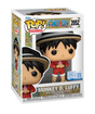 Funko Pop! Animation: One Piece Monkey D. Luffy Funko Special Edition figure with detailed design and signature pose.