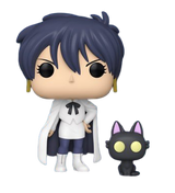 Funko Pop! Animation Trigun Meryl Stryfe with Kuroneko figure, collectible vinyl toy from 2024 NYCC shared exclusive.