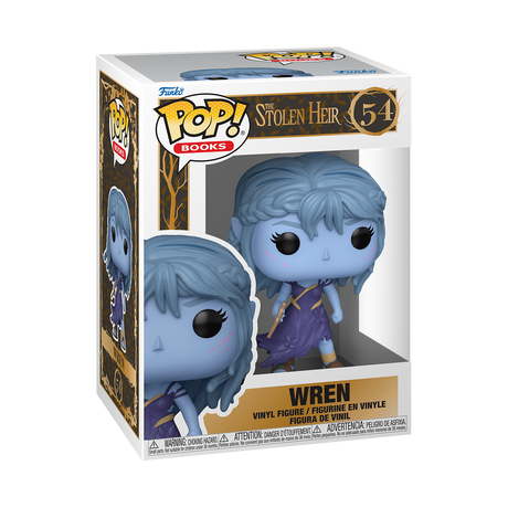 Funko Pop! figure of Wren from The Folk of the Air: The Stolen Heir, showcasing her detailed costume and distinctive hairstyle.