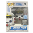 Funko Pop! Captain Proto figure from Shak's Pop Shop, LE 2,500, exclusive for Funko Fundays 2025 show, with box imperfection.