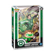 Funko Pop! comic cover of DC's Green Lantern figure by Shak's Pop Shop, featuring Green Lantern in vibrant comic-style artwork.