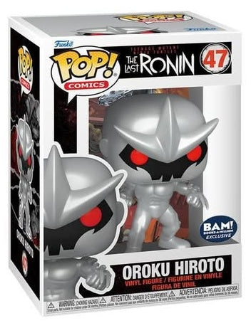 Funko Pop! Comics: The Last Ronin Oroku Hiroto BAM Exclusive figure by Shak's Pop Shop, featuring detailed anime-inspired design.
