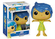 Funko Pop! Disney Inside Out Joy with glitter hair, 2015 Summer Convention exclusive, featuring box imperfection.