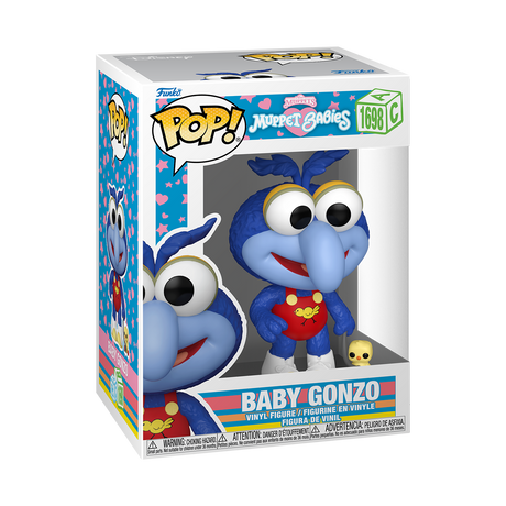 Funko Pop! Disney Muppet Babies Baby Gonzo figure with detailed cartoon character design, collectible vinyl toy from Shak's Pop Shop