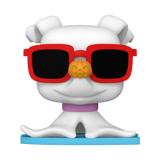 Funko Pop! Disney Nightmare Before Christmas Zero with sunglasses, glow-in-the-dark, limited edition 3,000, 2024 SDCC sticker