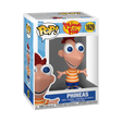 Funko Pop! Disney Phineas figure from Phineas and Ferb with box imperfection, collectible toy by Shak's Pop Shop