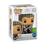 Funko Pop! Disney Zenon Proto Zoa figure with SDCC 2024 sticker, collectible toy from Shak's Pop Shop, limited edition L.E. 4,000