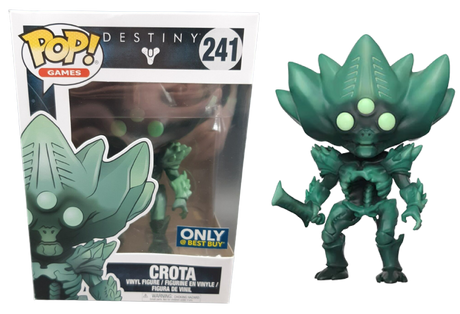 Funko Pop! Games Destiny Crota figure, collectible vinyl toy, exclusive to Best Buy, featuring detailed design from the Destiny game series.
