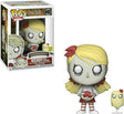 Funko Pop! Wendy and Abigail glow figure from Don't Starve game, featuring detailed characters in collectible vinyl form.