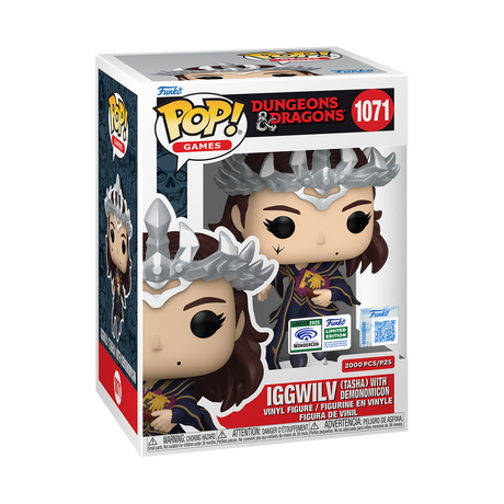 Funko Pop! Games Dungeons and Dragons Iggwilv (Tasha) with Demonomicon collectible figure, 2025 WonderCon exclusive, LE 2000