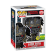 Funko Pop! Games Lord Soth glow figure from Dungeons & Dragons, 2024 SDCC shared exclusive, displayed in box with slight imperfection.