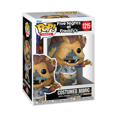 Funko Pop! Games: Five Nights at Freddy's Costumed Mimic figure with detailed costume and expressive features.