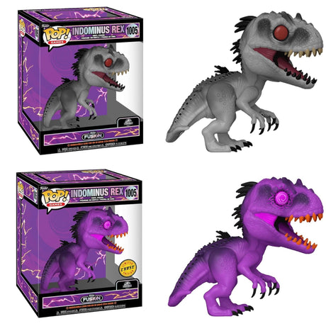 Funko Pop! Games: Funko Fusion Super Indominus Rex action figure, 6-inch collectible with a chance of a chase variant.