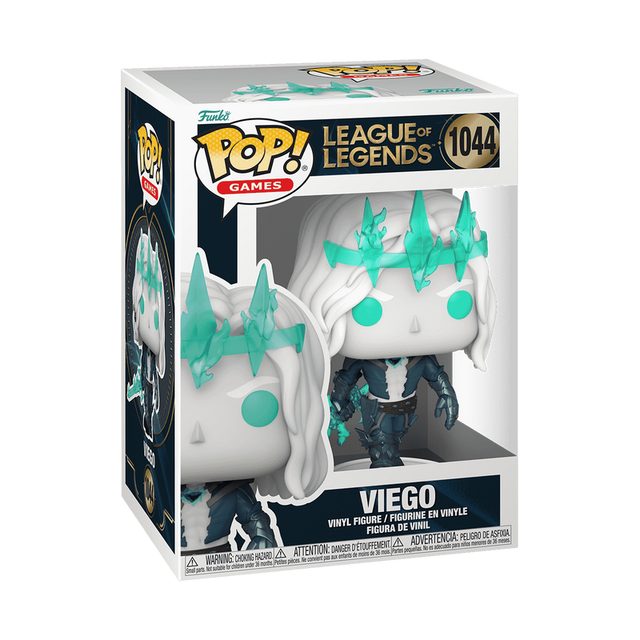 Funko Pop! Games League of Legends Viego figure from Shak's Pop Shop, featuring Viego in his signature outfit and pose.