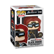 Funko Pop! figure of Marvel's Avengers Black Widow Chase edition, collectible toy with detailed costume and pose