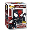 Funko Pop! figure of Marvel's Spider-Man 2 Advanced Suit 2.0 with Symbiote Takeover, exclusive from Hot Topic, by Shak's Pop Shop.