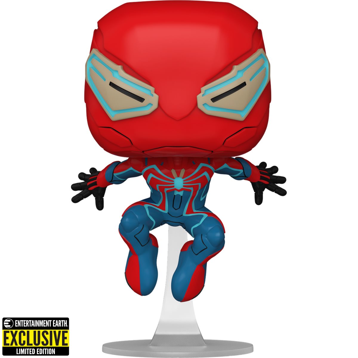 Funko Pop! Games Marvel's Spider-Man 2 Peter Parker in Velocity Suit figure, Entertainment Earth exclusive, from Shak's Pop Shop.