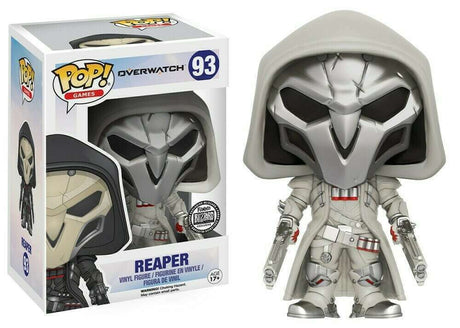 Funko Pop! Games Overwatch Reaper Wight figure with detailed figure design and exclusive Blizzard branding, collectible toy.