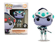 Funko Pop! Overwatch Widowmaker figure, LootCrate Exclusive, collectible toy with detailed design, from Shak's Pop Shop.