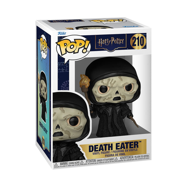 Funko Pop! Harry Potter Death Eater figure from Shak's Pop Shop featuring a detailed Harry Potter villain collectible.