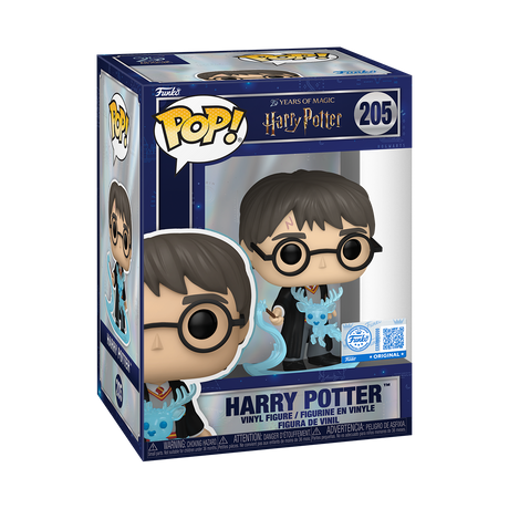 Funko Pop! Harry Potter figure from the 25 Years of Magic collection, featuring Harry Potter in his signature robes.