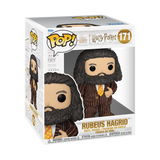 Funko Pop! Harry Potter Rubeus Hagrid in animal pelt outfit figure from Harry Potter and the Prisoner of Azkaban, with box imperfection.