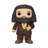 Funko Pop! Harry Potter Rubeus Hagrid in animal pelt outfit, from Harry Potter and the Prisoner of Azkaban, with box imperfection.