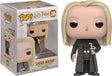 Funko Pop! figure of Lucius Malfoy from Harry Potter with detailed character design and signature pose.