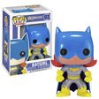 Funko Pop! Heroes Batgirl figure with box imperfection, featuring Batgirl in her costume and iconic pose.