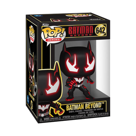 Funko Pop! Heroes Batman Beyond figure featuring Batman Beyond in a stylized collectible figure style.