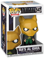 Funko Pop! Heroes Batman The Animated Series Ra's Al Ghul figure with detailed cartoon-style design, collectible vinyl toy.