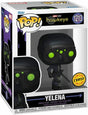 Funko Pop! Marvel Hawkeye: Yelena Chase figure with box imperfection, collectible toy featuring detailed character design.